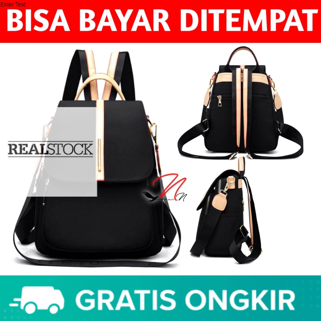 ZEN - TAS RANSEL WANITA BACKPACK FASHION KOREA STYLE - TAS RANSEL WANITA TERBARU KEKINIAN ORI - TAS 