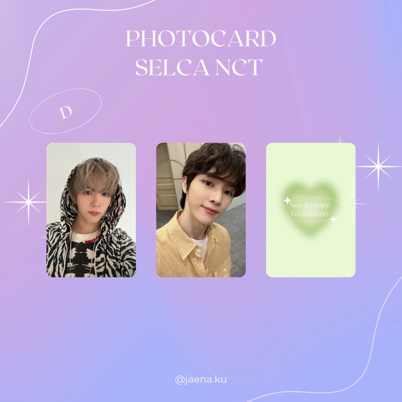 [NCT] PHOTOCARD SELCA NCT SHOTARO SUNGCHAN ‼️BACA DESKRIPSI‼️