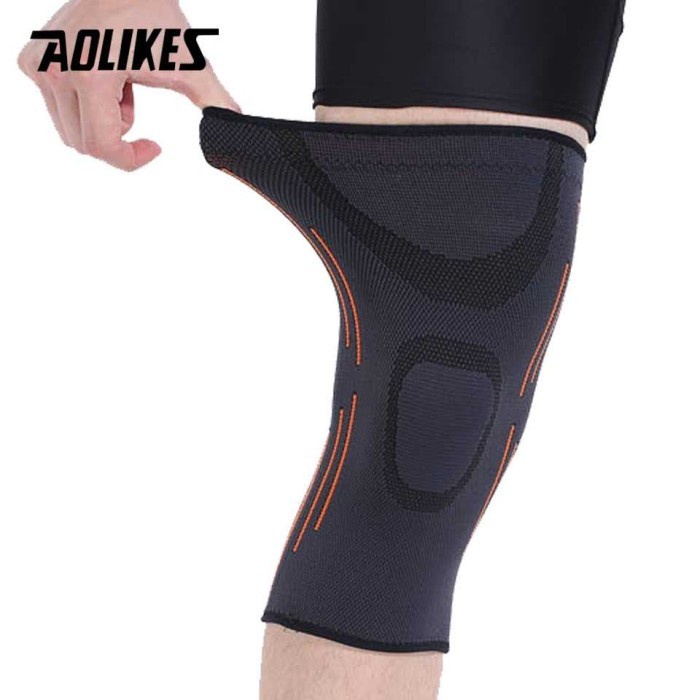 Sepasang Pelindung Lutut Knee Pad AOLIKES1 Pasang Size L Sport