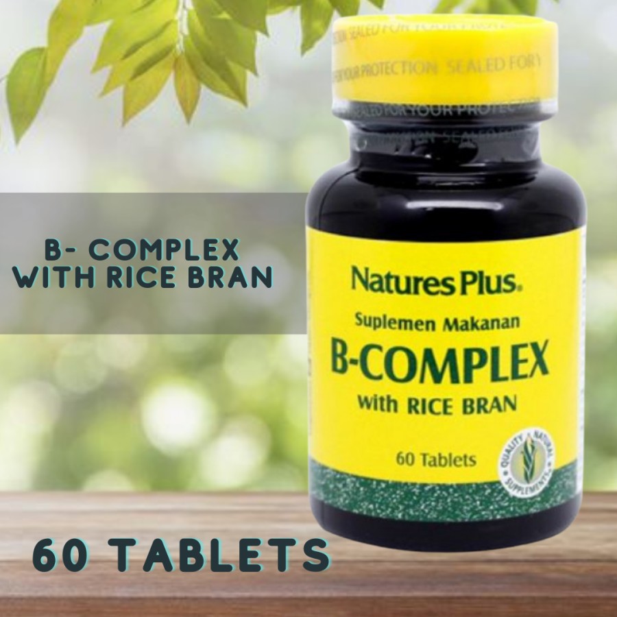 NATURE'S PLUS B-COMPLEX, 60 TABLETS