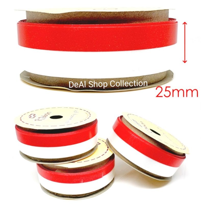 

Pita Merah Putih 2,5 cm