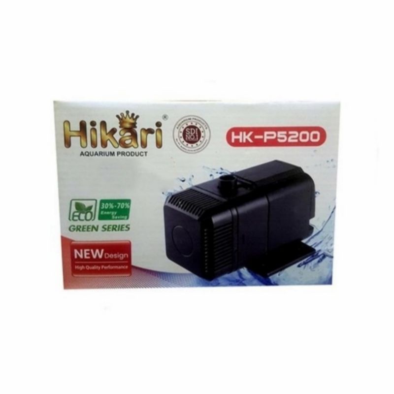 HIKARI HK 5200 POMPA CELUP AIR AQUARIUM/KOLAM IKAN MESIN HIDROFONIK