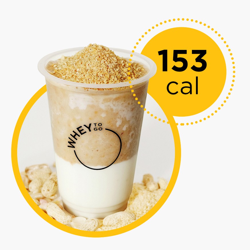 

Minuman Whey To Go | Peanut Butter - Protein Drink Siap Saji