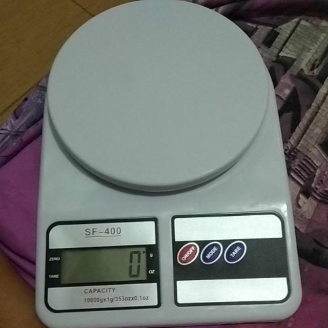 Timbangan Dapur Digital Chefio 10kg Oval / Timbangan Kue / Digital Scale