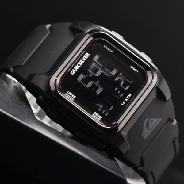 Jam Tangan Digital QuickSilver Sports Tali Rubber @2 Varian Warna unisex