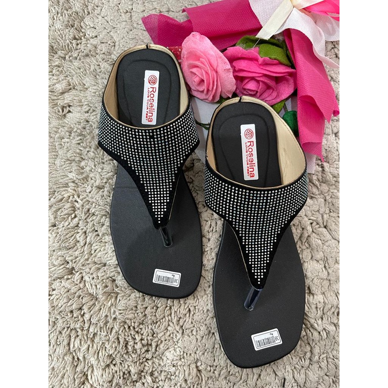 SANDAL TEPLEK WANITA F78