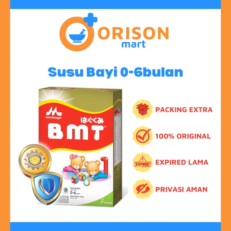 Morinaga BMT Plain 0-6 bulan 200gram
