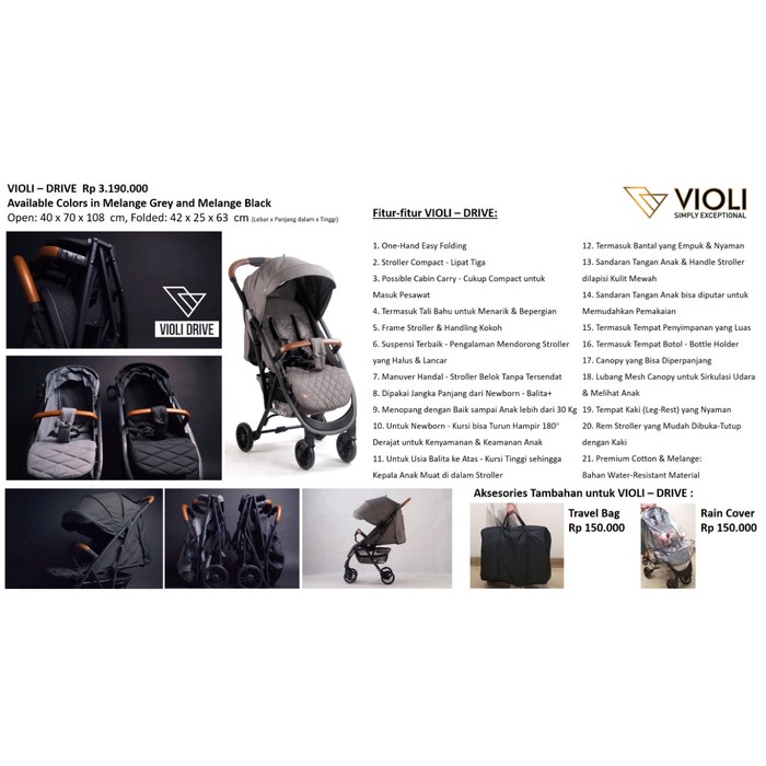 Violi - Baby Stroller DRIVE