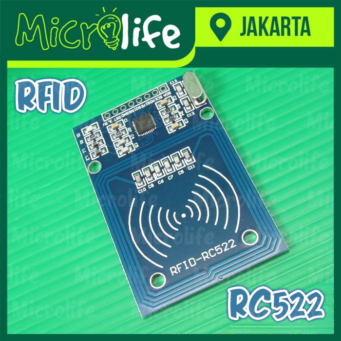 RC522 RFID Reader and Writer Module Baca Tulis