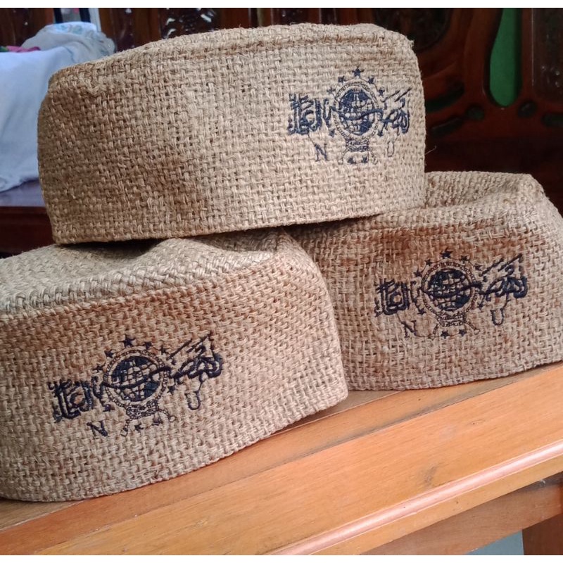 kopiah goni Nu / peci goni / kopiah goni / peci goni logo Nu / peci kopiah goni