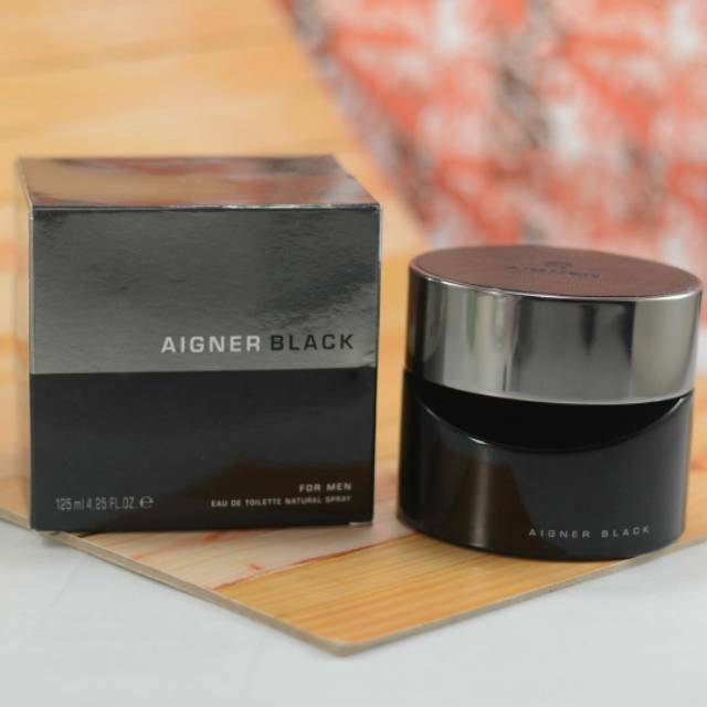 Parfume Aigner Black for Men EDT - [125 mL] (Original