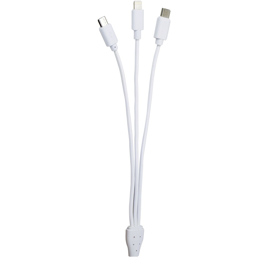 GoodCase - Kabel Data Charger 3in1 1.2M 3.5A Micro USB TYPE C Lightning Cable - Kabel 3 in1 S513