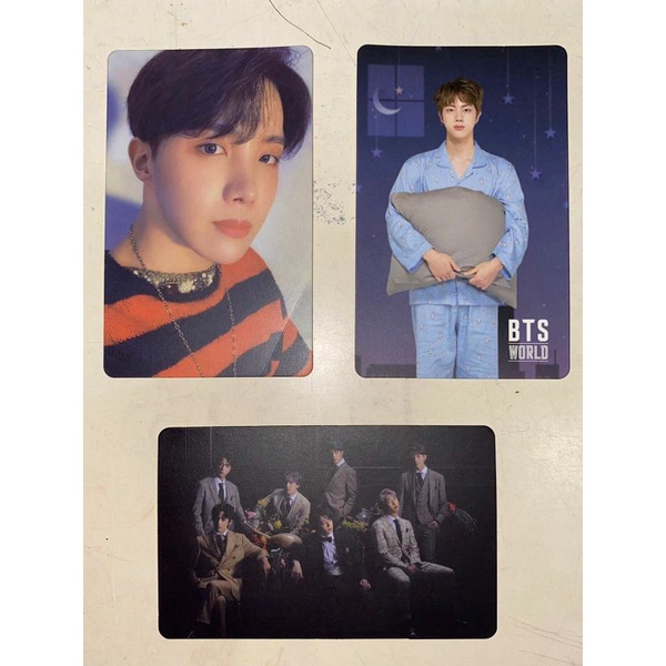 BTS WORLD, MOTS: Persona, MOTS: 7 PC Photocard // Jin SUGA JHope RM Jimin V Jungkook OT7