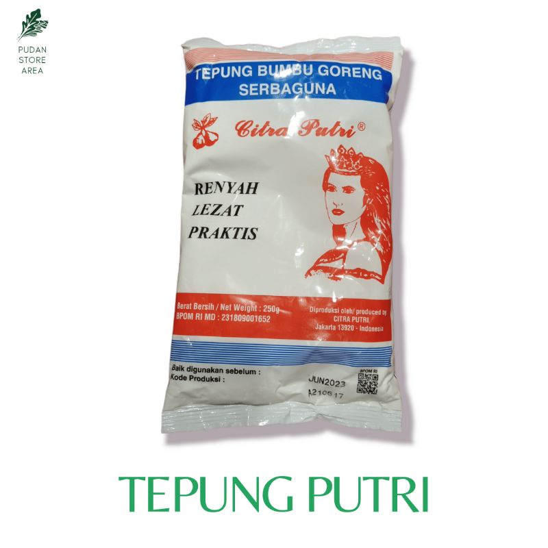 

TEPUNG SERBAGUNA CITRA PUTRI 250 GRAM
