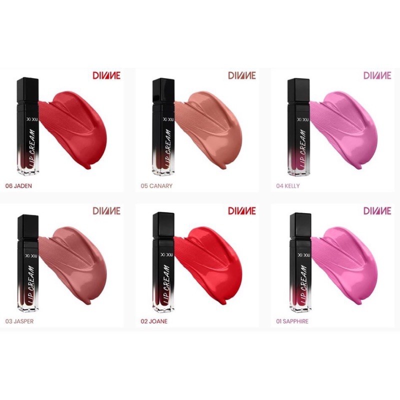 Xi Xiu Divine Lipcream Light Pigmented Matte