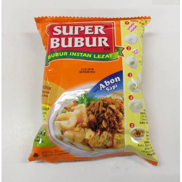 

Super Bubur Instant Lezat Abon Sapi 49G