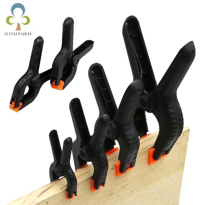 XMS Andoer Klip Jepit Backdrop Studio Fotografi &amp; Papan Woodworking Spring Clamp 9 Inch Black grab