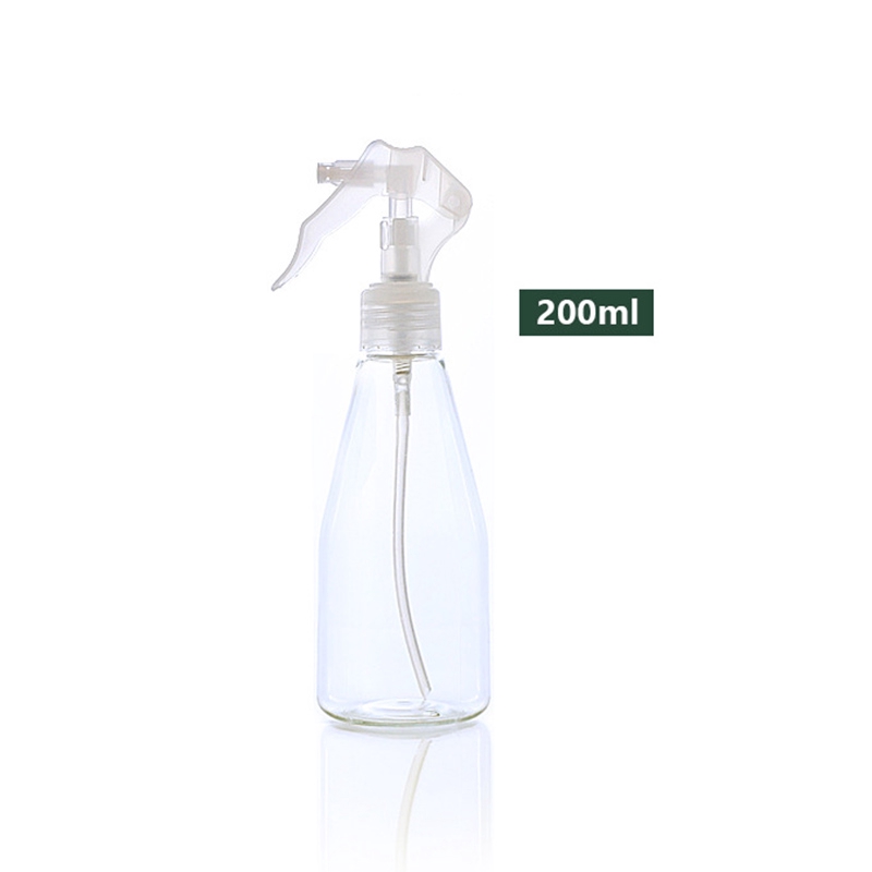 Botol Semprot Disinfektan Alkohol 200ml Portable Bahan PET Untuk Menyiram Tanaman