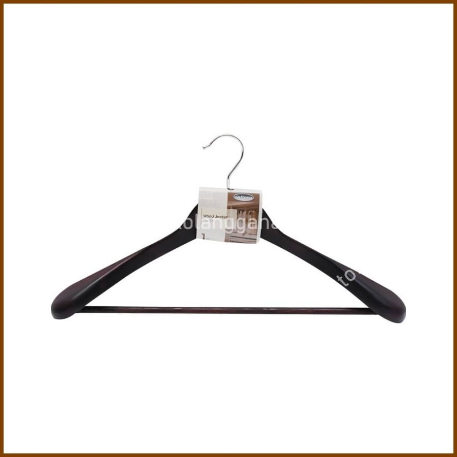 Hanger Jaket Kayu