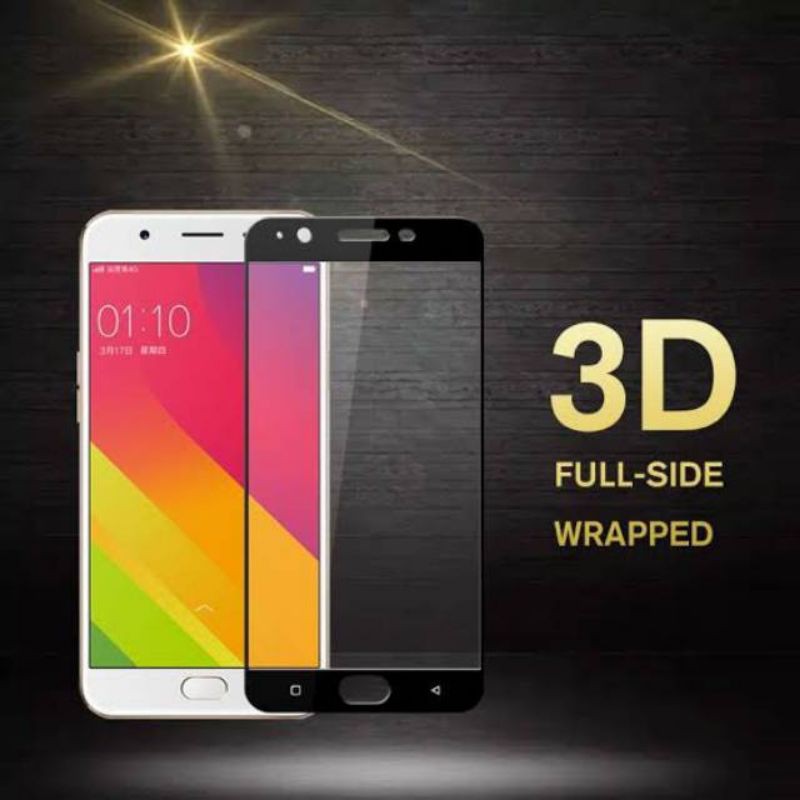 TEMPERED GLASS 9D OPPO F1S/A59 FULL COVER KUALITAS PREMIUM 9H