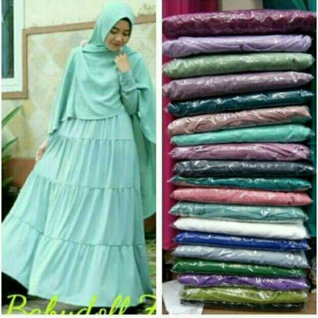 Gamis Harian Muslimah SUSUN GAMIS BABYDOLL