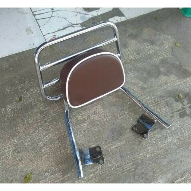 Aksesoris motor scoopy / sandaran belakang scoopy / backrack scoopy