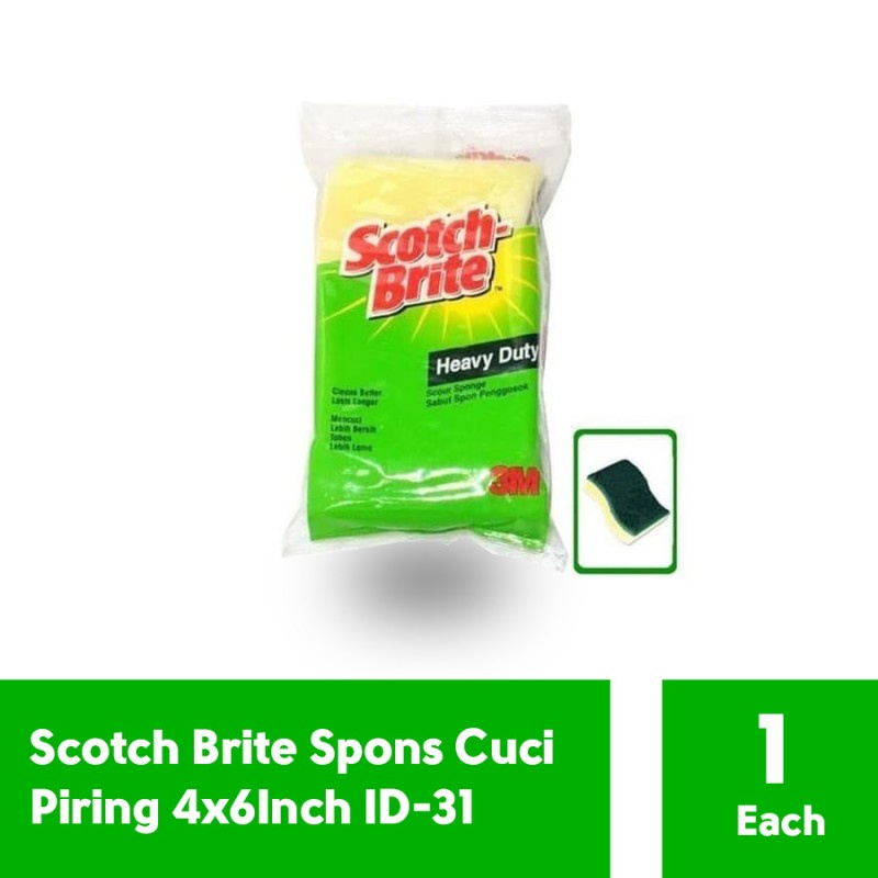 Scotch Brite ID31 Sabut Spons Daya Gosok Kuat