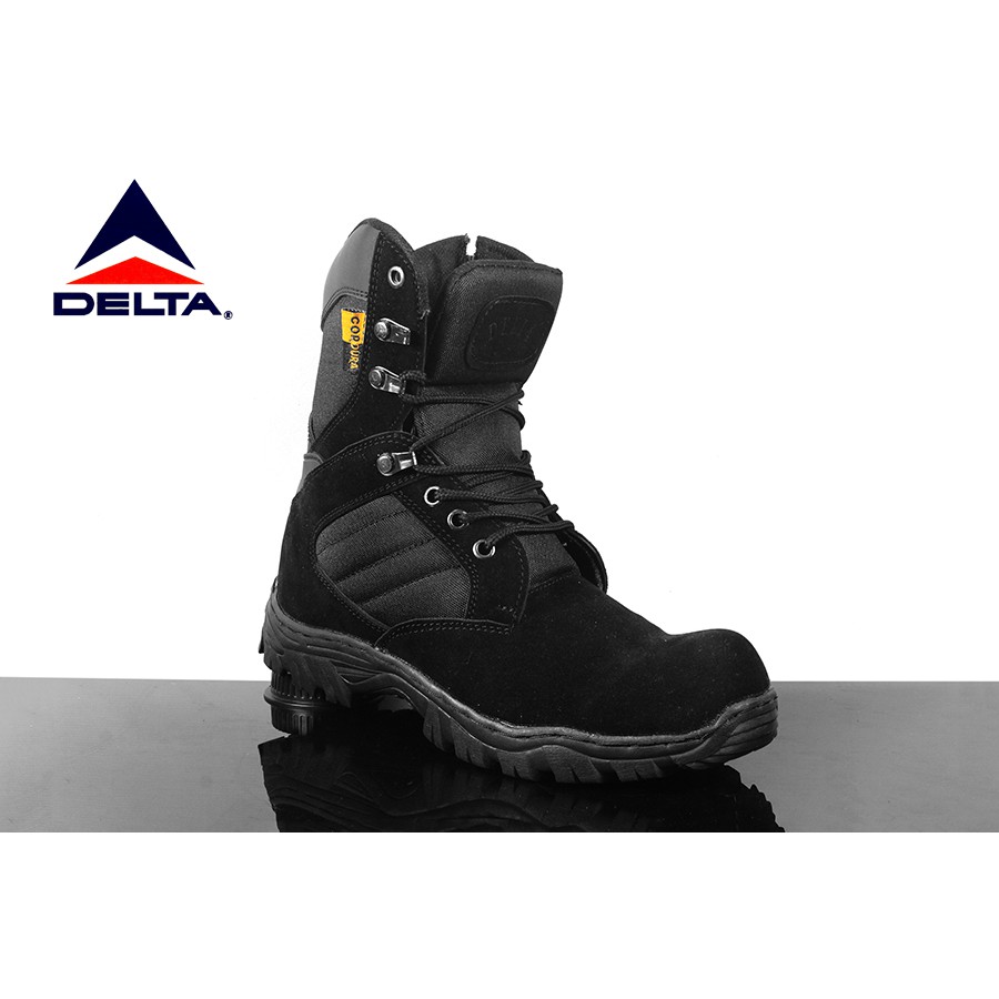 sepatu delta cordura tactical gurun tinggi 8 inci hitam sepatu proyek work safety