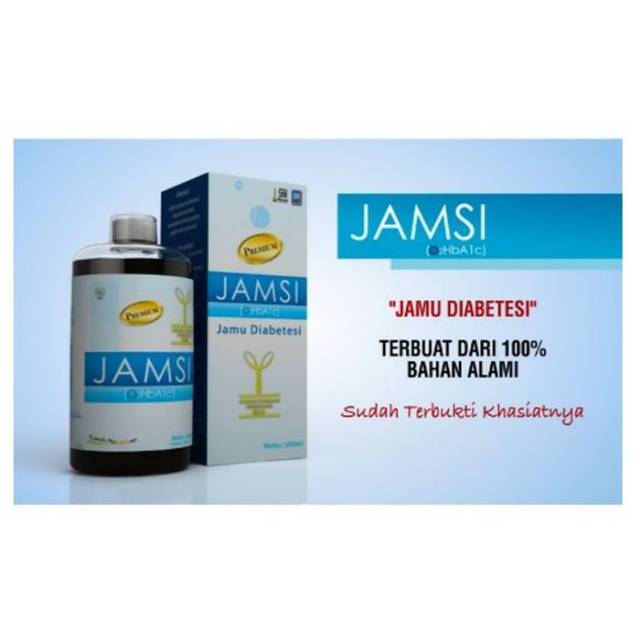 Jamsi jamu diabetes obat kencing manis herbal original 500ml