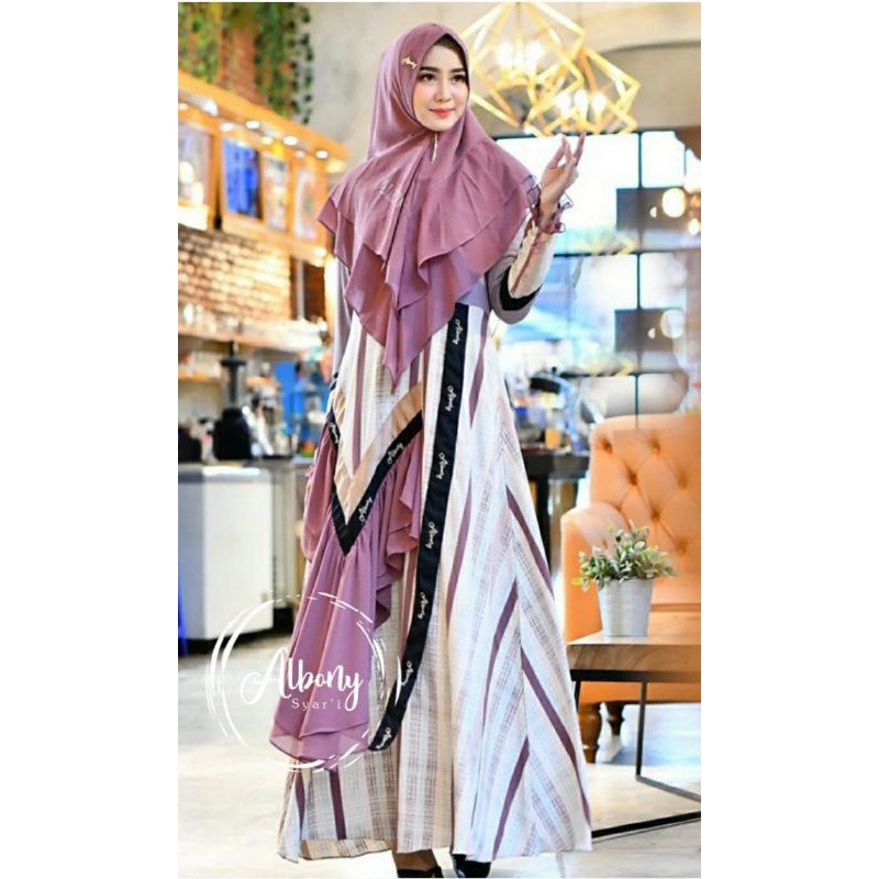 Albony Syari lilak L
