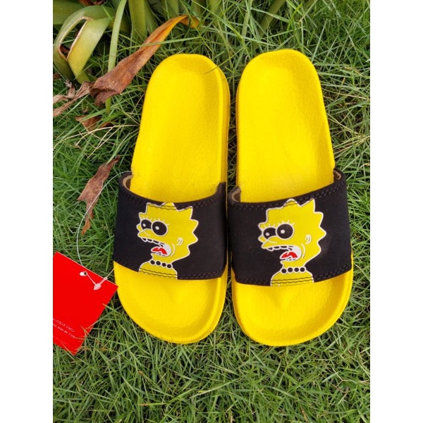 Sandal Slop 31-37 Anak Laki-laki Perempuan | Sendal Cowok Cewek Termurah (Plus Paperbag)