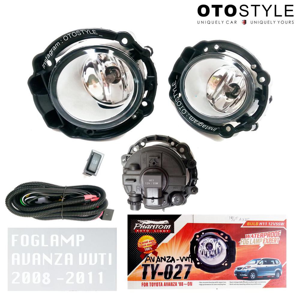 Foglamp Fog Lamp Avanza Vvti Xenia Vvti 2008 2011 Set Lengkap Shopee Indonesia