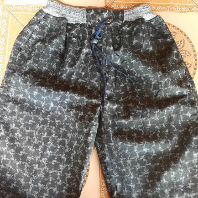 Celana pendek pria distro sablon printer