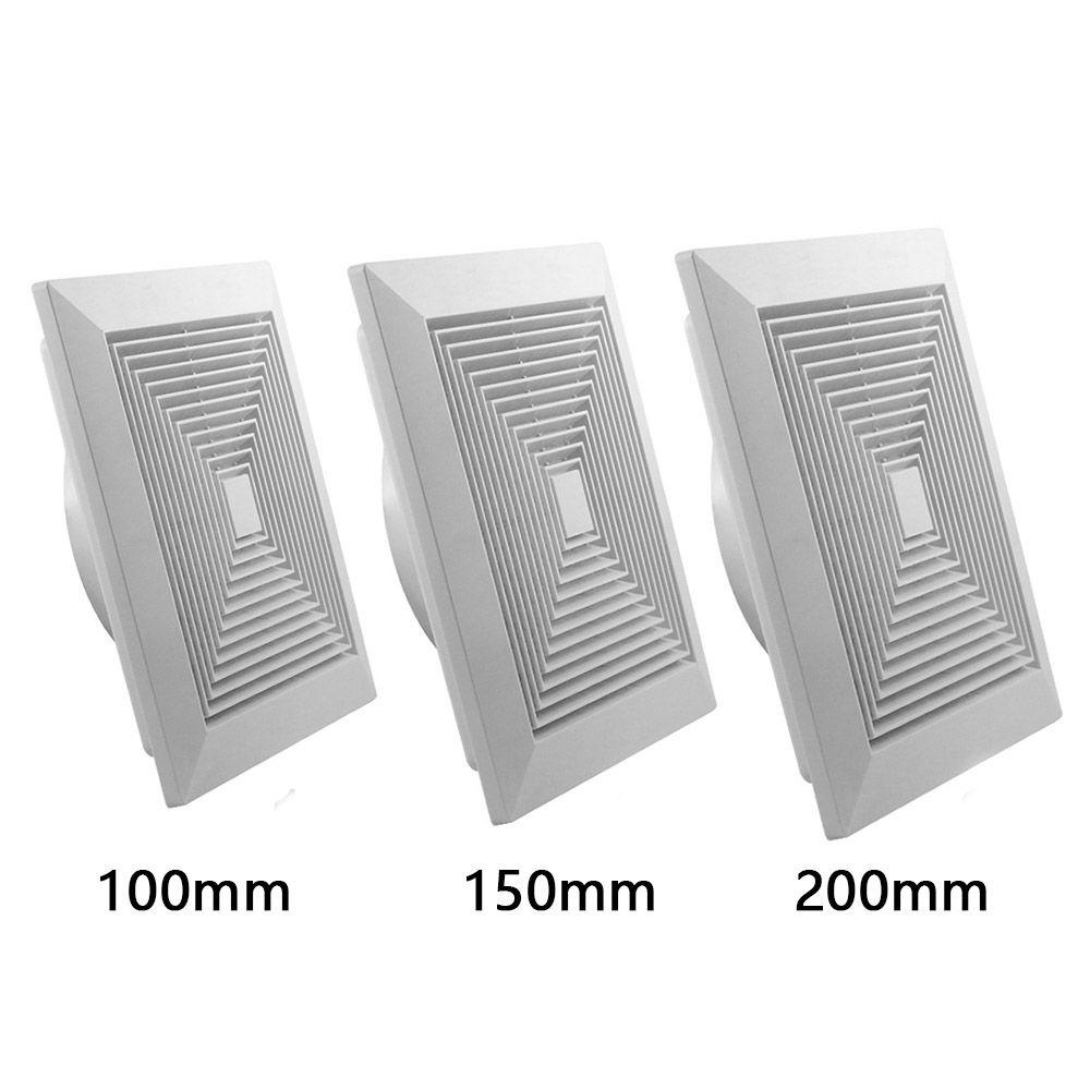 R-FLOWER Air Vent Diffuser Adjustable Perlengkapan Udara Sirkulasi Udara Perbaikan Rumah Penutup Lubang Ventilasi Anti Burung Dan Tikus