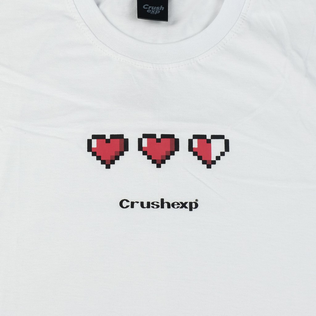 CRUSH EXP Kaos Pendek TSC0853 - WHITE