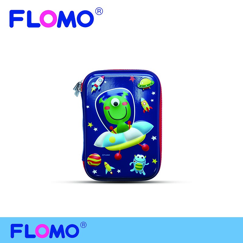 

Asaba Stationery - Flomo Tempat Pensil Anak 3D Alien (Large)