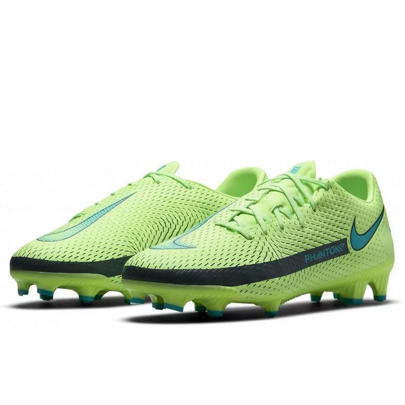 Sepatu Bola [BIG SALE] - Nike Phantom GT Academy FG Lime Green - Original 1000% BNIB Resmi Store