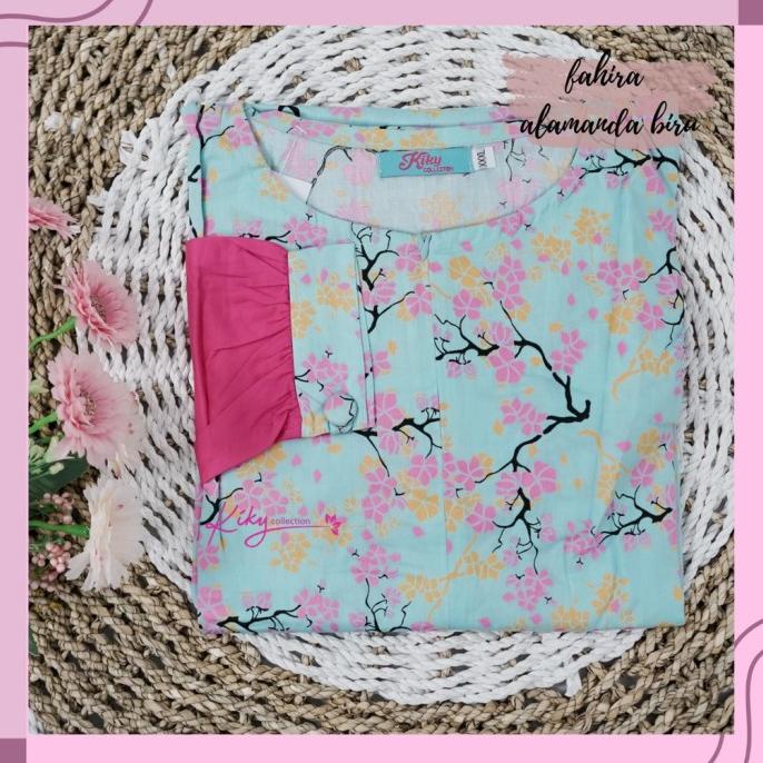 Baru Gamis Katun Jepang Ory Cantik Kekinian Baju Muslim Wanita Remaja