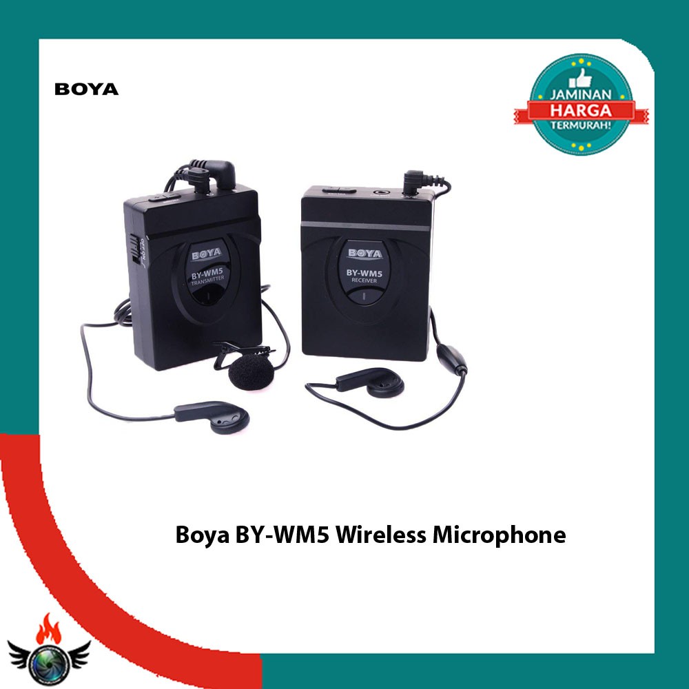 Boya BY-WM5 Wireless Microphone