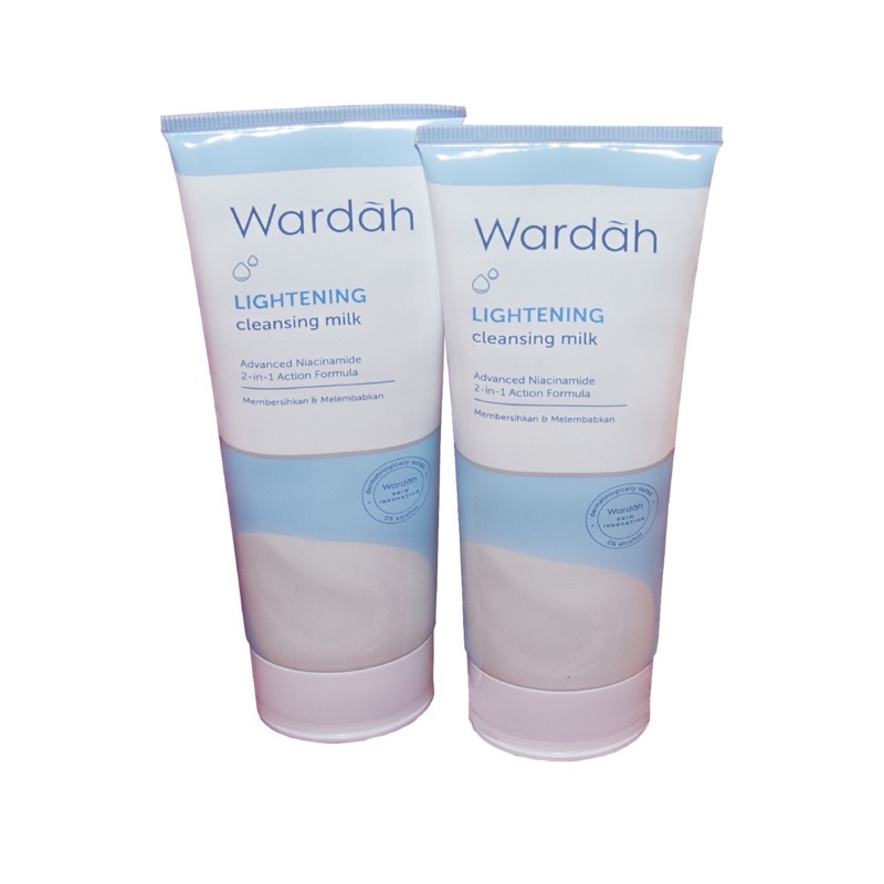 `ღ´ PHINKL `ღ´ ᘺᗩᖇᕲᗩᕼ wardah lightening cleansing milk 100ml prmbersih make up