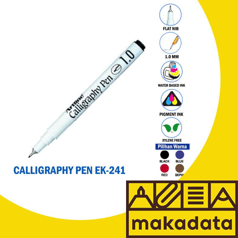 

PULPEN / DRAWING PEN CALIGRAPHY ARTLINE 1.0 EK - 241 MURAH