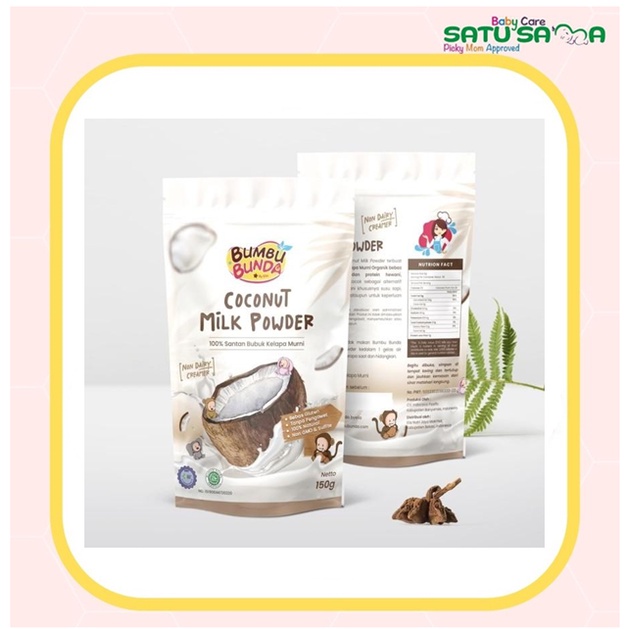 

BUMBU BUNDA COCONUT MILK POWDER 150 G