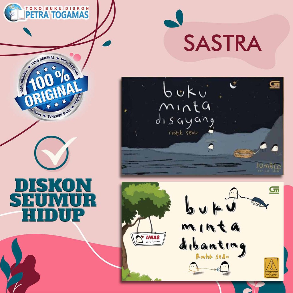 MINTA DI SAYANG / MINTA DISAYANG / BUKU MINTA DIBANTING by SAPARDI