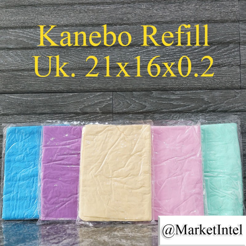 

Kanebo Chamois Refill Uk. Kecil 21x16 - Grosir