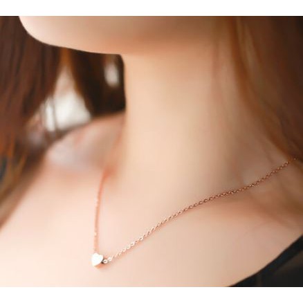 [New] Kalung fashion aksesoris titanium mini korea KK039 hadiah wanita cewek 316L anti karat love