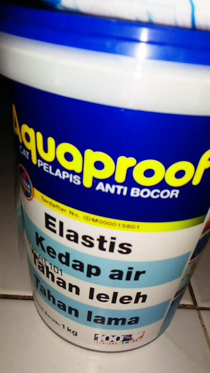 Cat Pelapis Anti Bocor Aquaproof 1 Kg