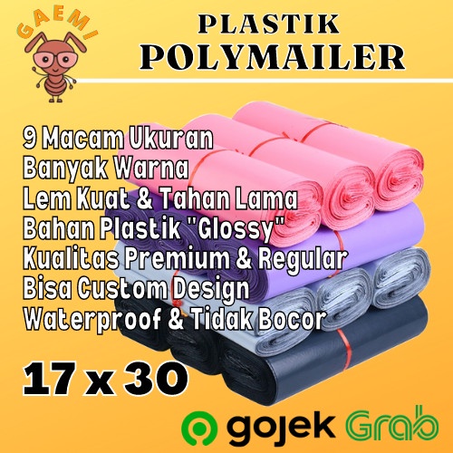 

Nikmati Polymailer Gaemi 17X30 Isi 100Pcs Ready Stock! Promo