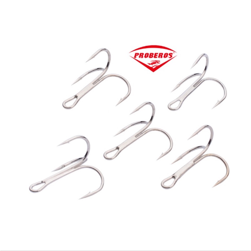 Kail trible kail treble hook umpan pancing ul Kail trebel hook kail pancing treble hook mata pancing