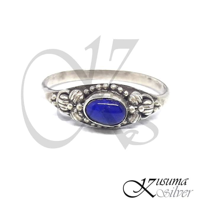 Cincin Ring Perak Silver Bali Bayi Kecil Mata Merah Asli 925 Pria Laki Wanita Keren Elegan Custom