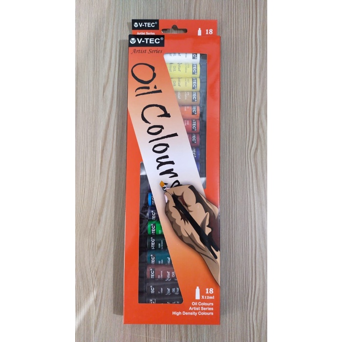 

Bergaransi Cat Minyak V-Tec Oil Colour Set 18 Warna 12Ml Vt-1388/O Sale!!!